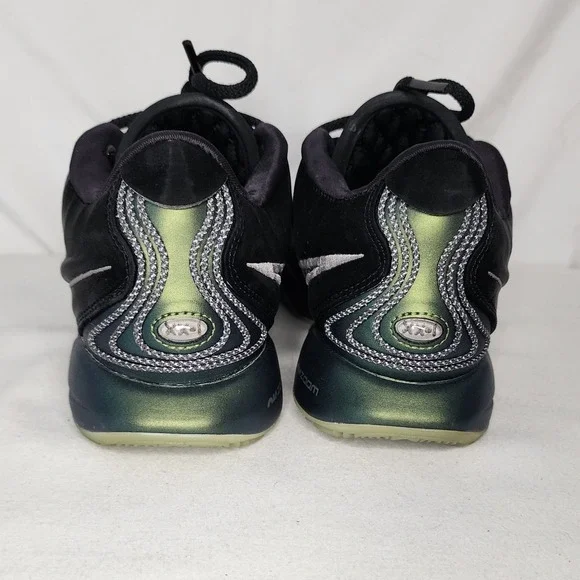 Nike Zoom Basketball Shoes Low Top Performance Black Sneakers Size 9 - Picture 4 of 8